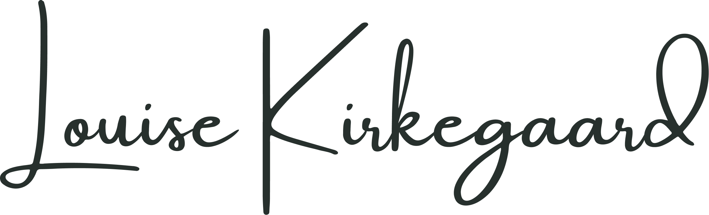 Louise Kirkegaard signatur